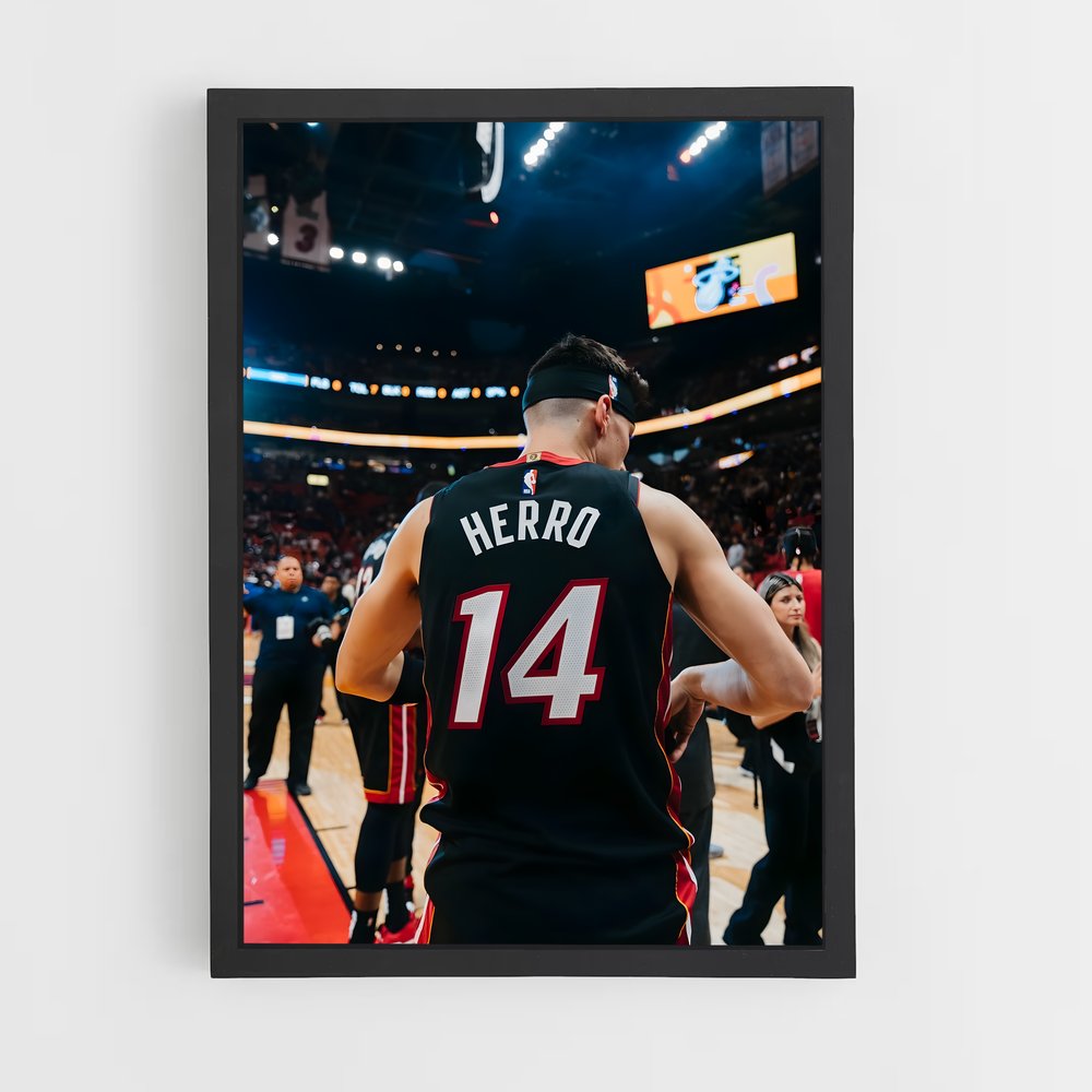 Poster Tyler on Fire – affiche Basketball (vue 2)